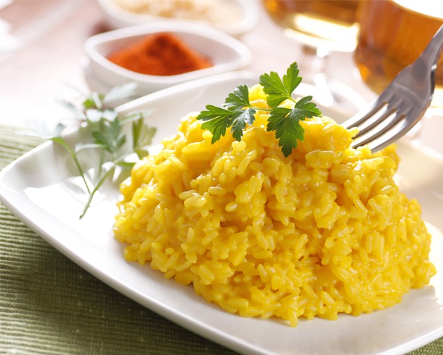 arroz con queso de cabra